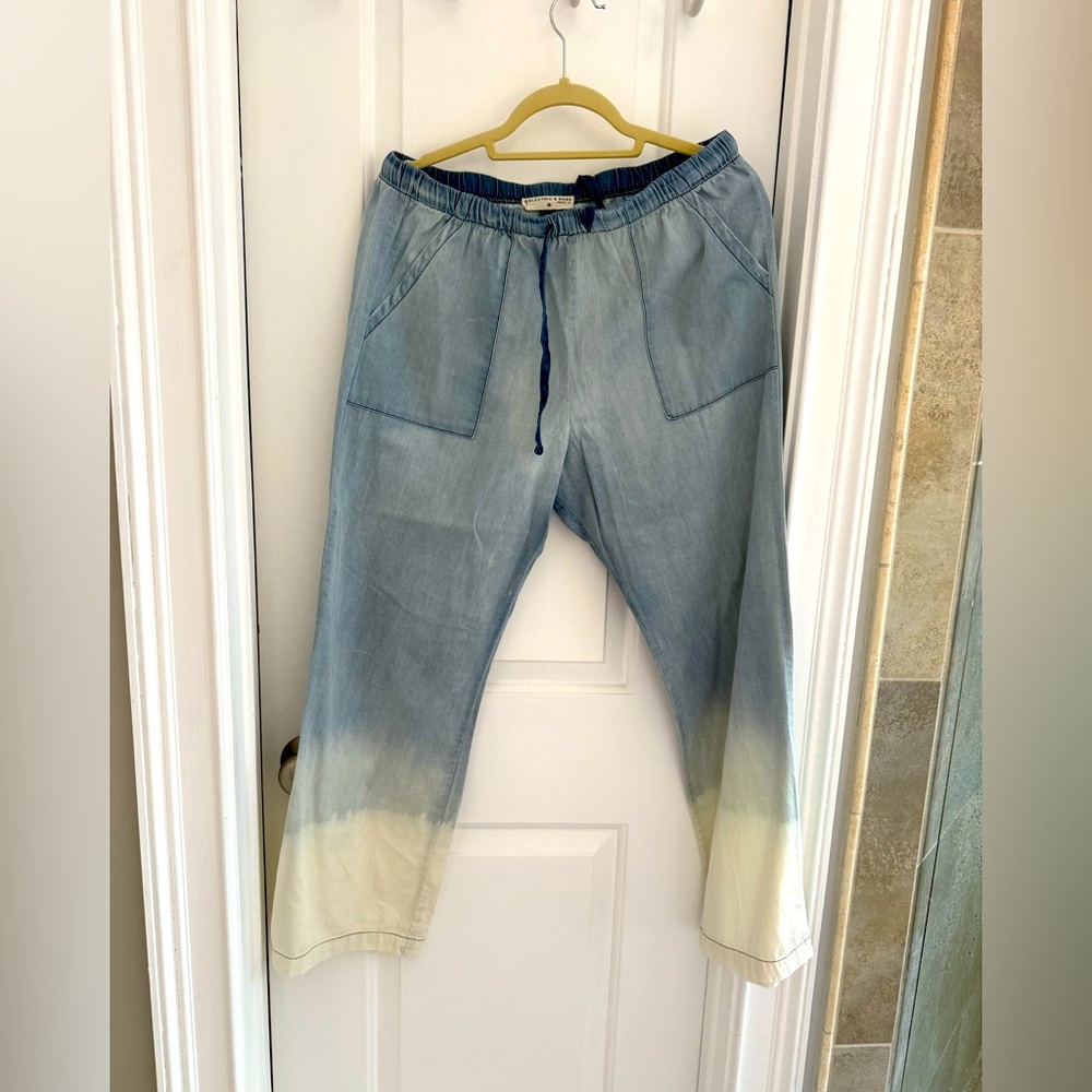 Electric and Rose ombré pull on jeans